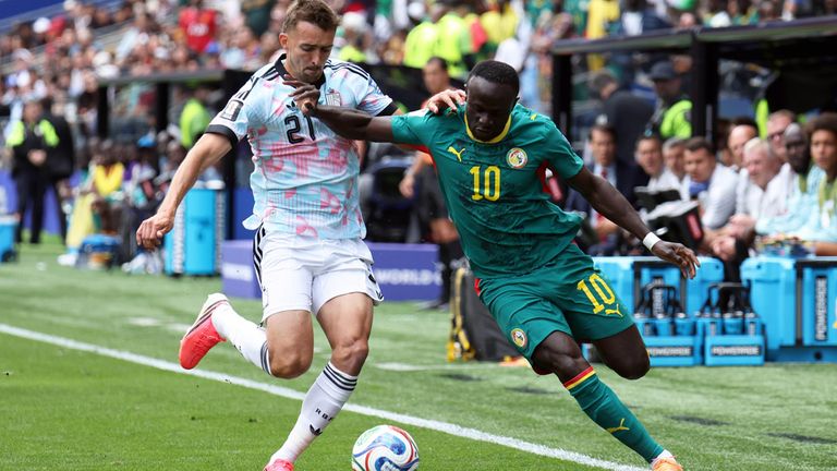 Belgien gegen Senegal bei der WM.
