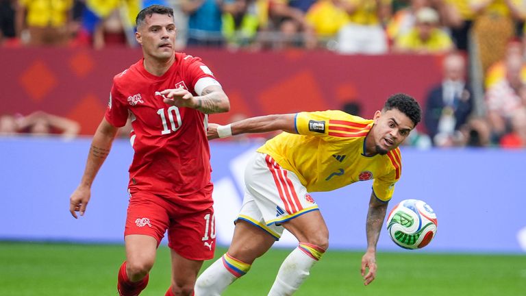 Granit Xhaka und die Nati konnten sich erst im Elfmeterschießen gegen die Kolumbianer durchsetzen.