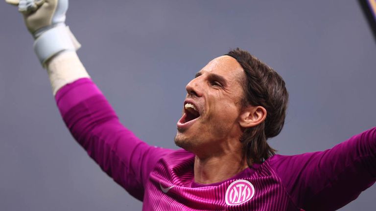 Yann Sommer stand zuletzt für Inter Mailand zwischen den Pfosten.
