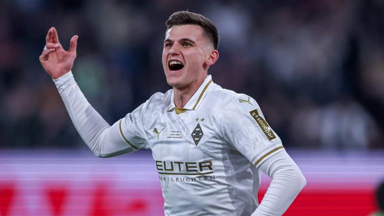 Yannik Engelhardt lief in der letzten Saison als Leihspieler für Borussia Mönchengladbach auf.