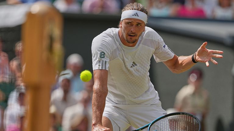 Alexander Zverev hat das erste Wimbledon-Finale seiner Karriere im Visier.