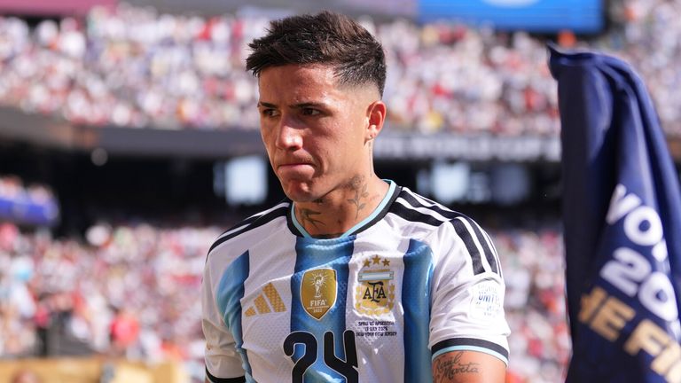 Enzo Fernandez says Argentina played with 'pride' and 'humility' at the World Cup