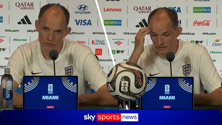 England manager Thomas Tuchel after their win over France in the World Cup third place match