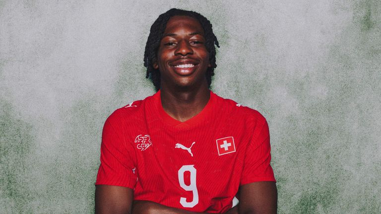 Switzerland's Johan Manzambi has been one of the breakout stars of the World Cup