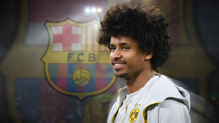 Karim Adeyemi has made the switch from Borussia Dortmund to Barcelona