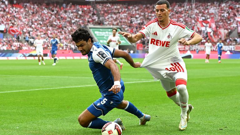 1. FC Köln gegen die TSG Hoffenheim.