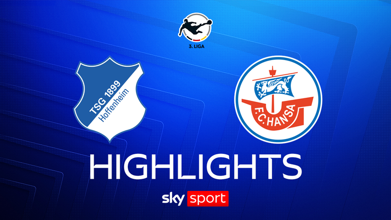 Spieltag 1: TSG Hoffenheim II - Hansa Rostock - 2026/27 - 3.Liga
