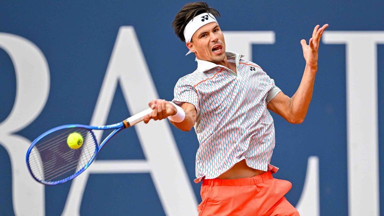 TDaniel Altmaier scheitert in Cincinnati an Lorenzo Musetti.
