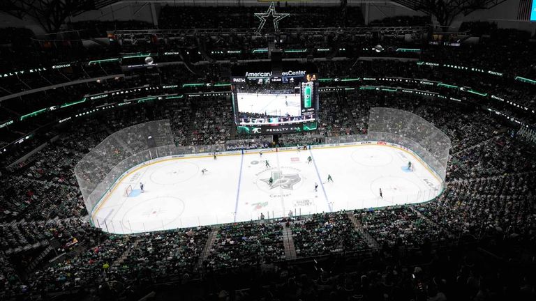 Dallas Stars - American Airlines Center, Kapazität: 18.532