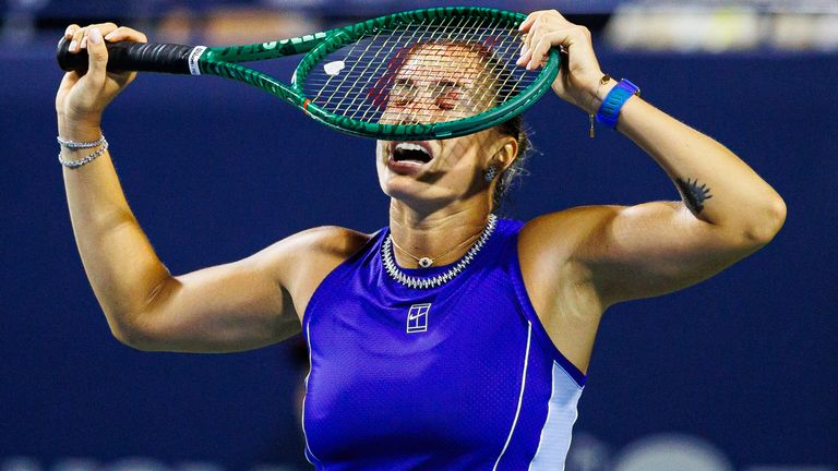 Aryna Sabalenka musste sich in Toronto bereits im Achtelfinale geschlagen geben.