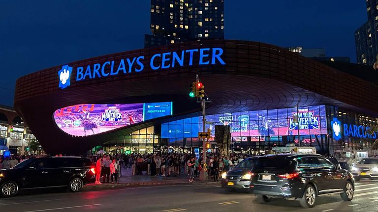 Brooklyn Nets - Barclays Center, Kapazität: 17.732
