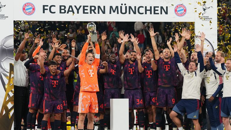 Der FC Bayern gewinnt den Franz Beckenbauer Supercup 2026!