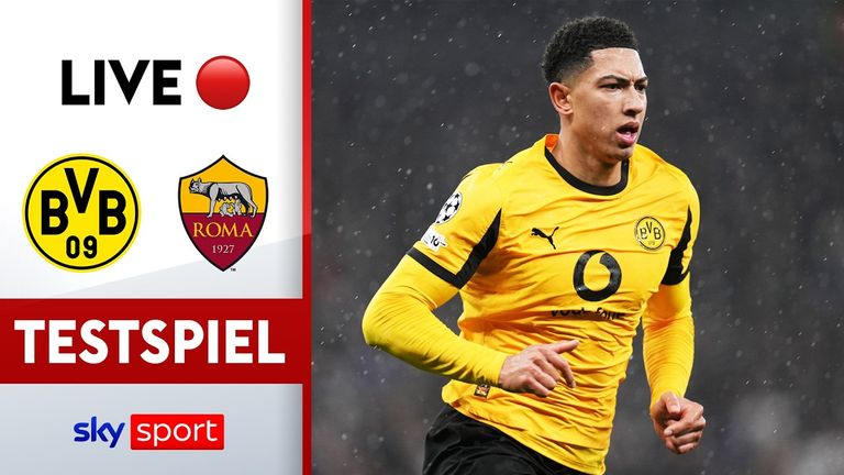 Testspiel LIVE im kostenlosen Stream auf Sky Sport - Borussia Dortmund gegen AS Rom.