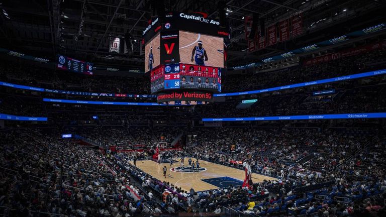 Washington Wizards - Capital One Arena, Kapazität: 20.333