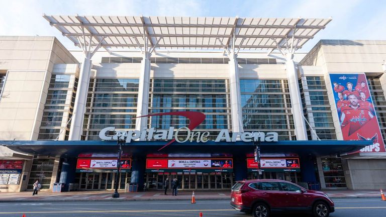Washington Capitals - Capital One Arena, Kapazität: 18.506