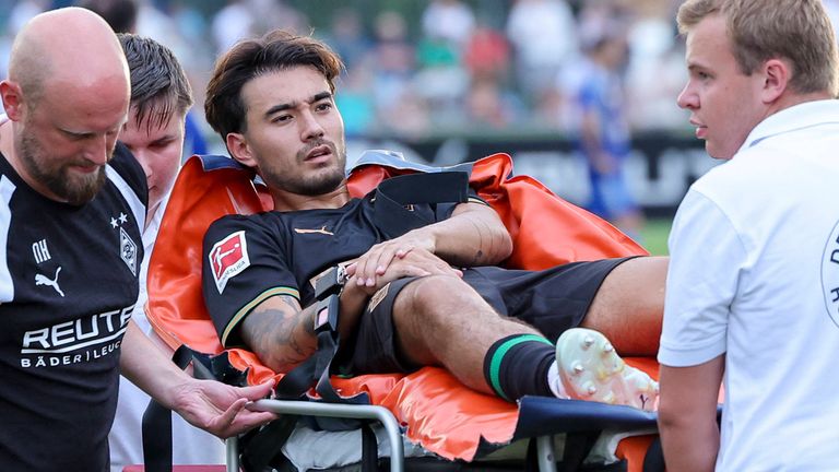Jens Castrop (Borussia Mönchengladbach) - Schulteroperation