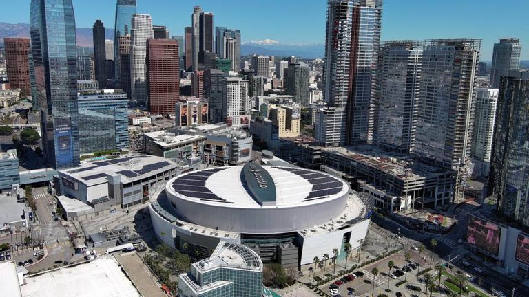 Los Angeles Lakers - Crypto.com Arena, Kapazität: 18.997