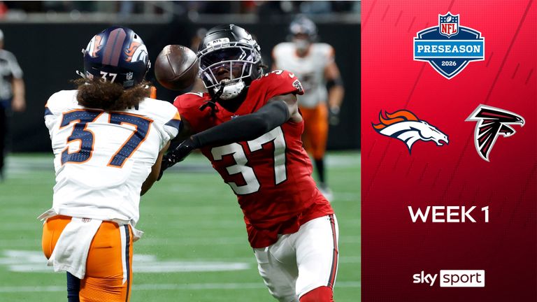 Denver Broncos @ Atlanta Falcons - die Highlights | NFL Preseason