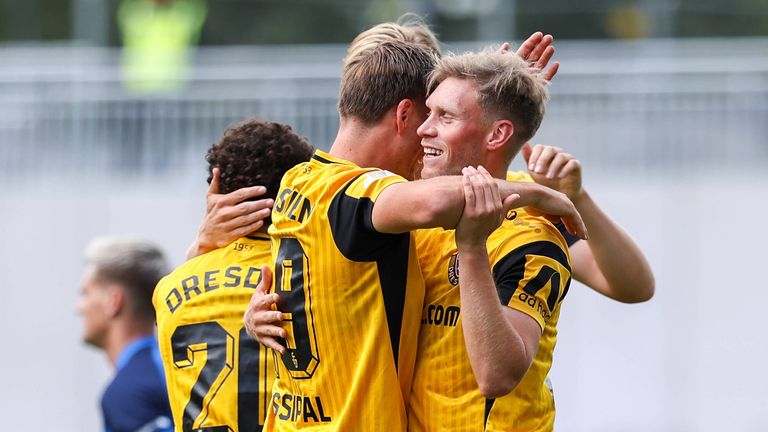 Dynamo Dresden hat in der 1. Runde des DFB-Pokals nichts anbrennen lassen.