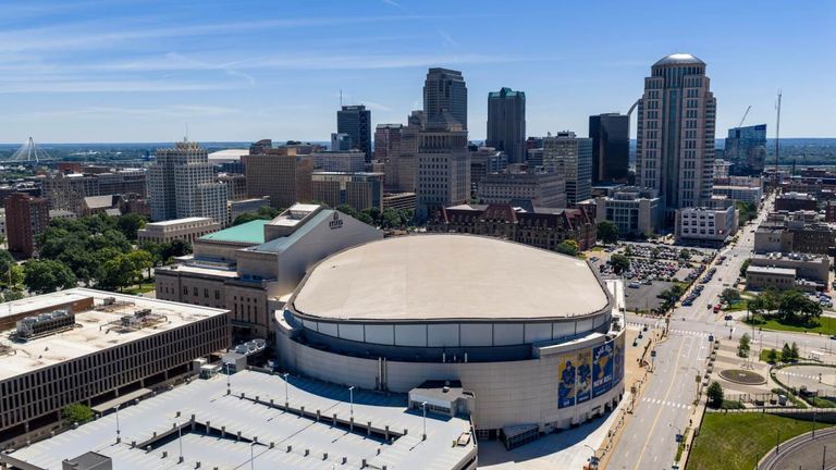 St. Louis Blues - Enterprise Center, Kapazität: 18.096