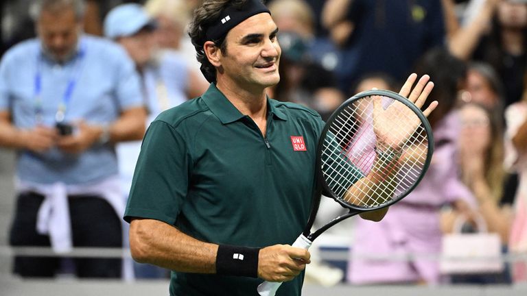 Einer der größten Spieler der Tennisgeschichte: Roger Federer.