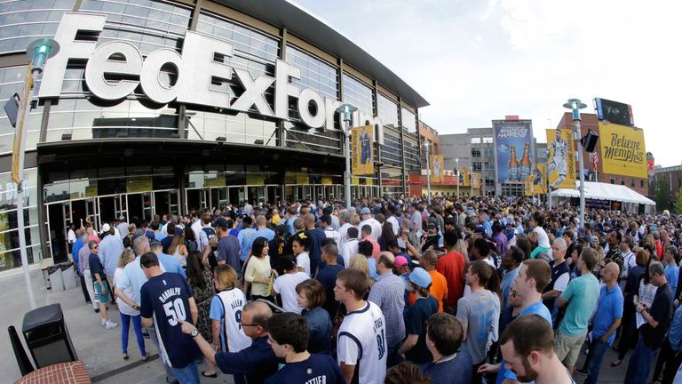 Memphis Grizzlies - FedExForum, Kapazität: 17.794 