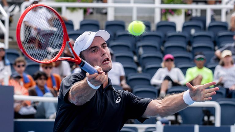 Arthur Fery greift nach seinem ersten ATP-Turniersieg.