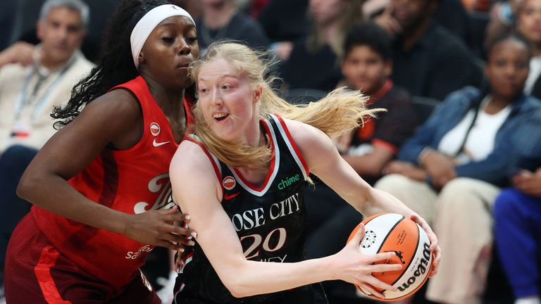 Frieda Bühner (vorne) verpasst mit Portland Fire die Playoffs in der WNBA.