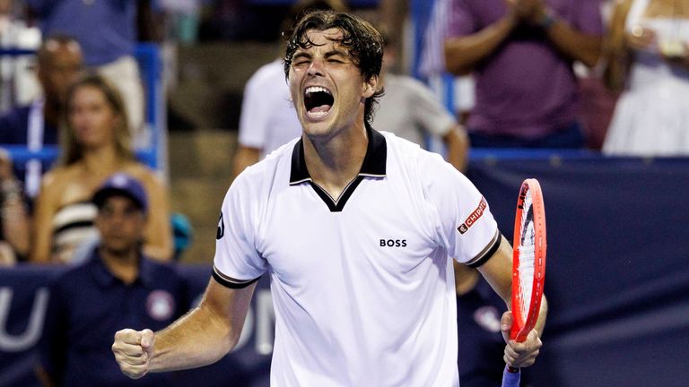 Taylor Fritz feiert in Washington seinen ersten Titelgewinn im Jahr 2026. 