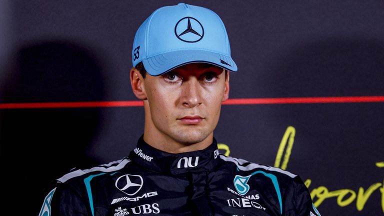 George Russell blickt auf seinen Sieg im Sprint zum GP der Niederlande zurück. 