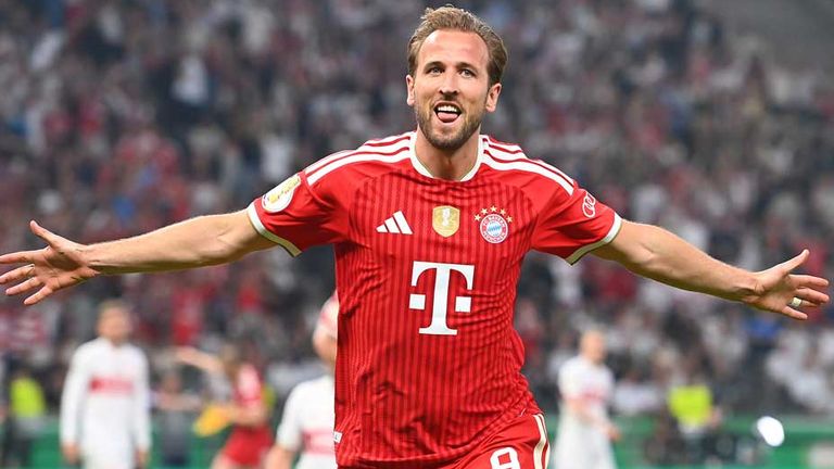 Harry Kane gewann mit dem FC Bayern in diesem Jahr den DFB-Pokal, wurde Deutscher Meister und Bundesliga-Torschützenkönig.