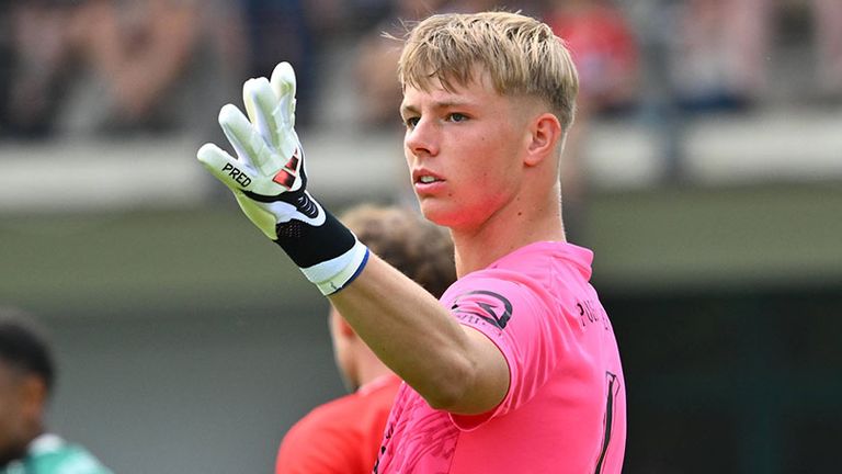 Florian Hellstern hütet in dieser Saison das Tor von Greuther Fürth.