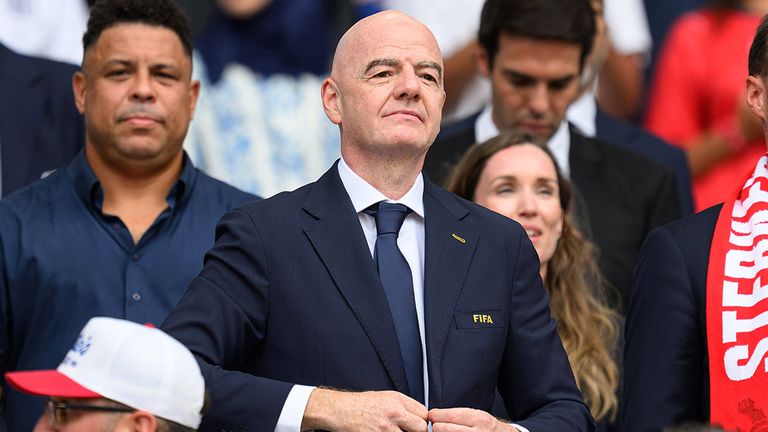 Gianni Infantino ist seit Februar 2016 Präsident der FIFA.