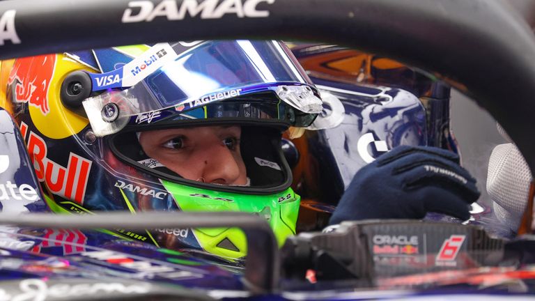 Red-Bull-Pilot Isack Hadjar fällt für den GP der Niederlande aufgrund einer Handgelenksverletzung aus. 