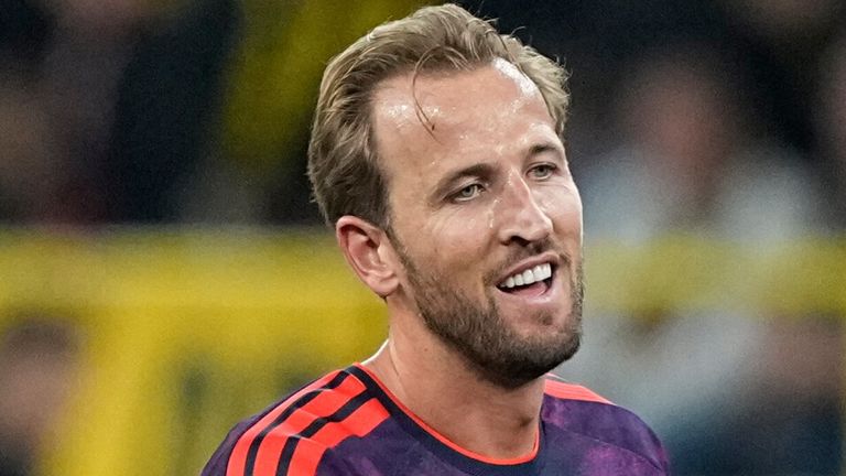 Bayerns Harry Kane würde seinen Vertrag in München gerne verlängern. 