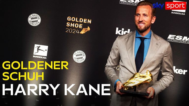 Harry Kane vom FC Bayern bekommt den Golden Shoe 2026 verliehen. Live im kostenlosen Stream auf skysport.de. 