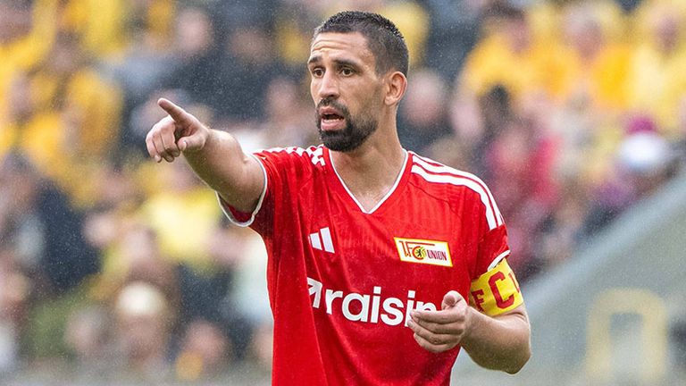 Rani Khedira trägt seit 2021 das Trikot des 1. FC Union Berlin.