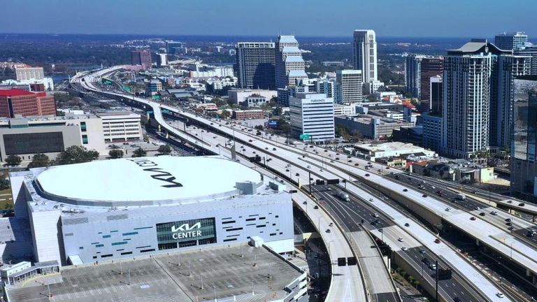 Orlando Magic - Kia Center, Kapazität: 18.846