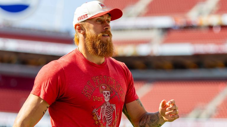 George Kittle ist nach seinem Achillessehnenriss zurück bei den 49ers.