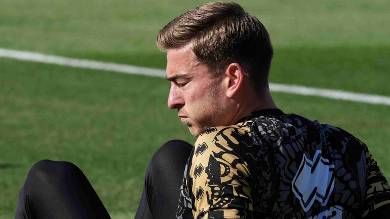 Jonathan Klinsmann zog sich in der Serie B eine Horrorverletzung zu.