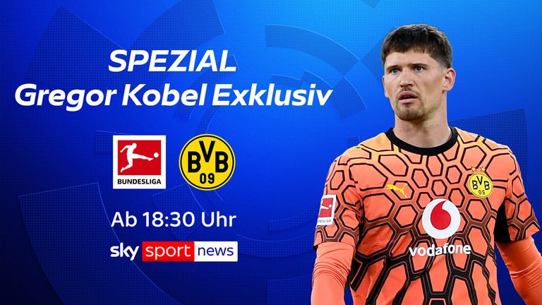 BVB-Torwart Gregor Kobel im exklusiven Sky Sport Interview. 