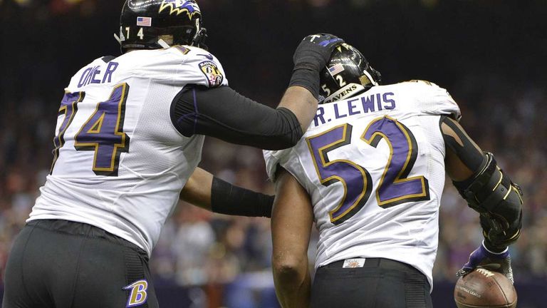 MEISTE TACKLES: Ray Lewis (1.568)