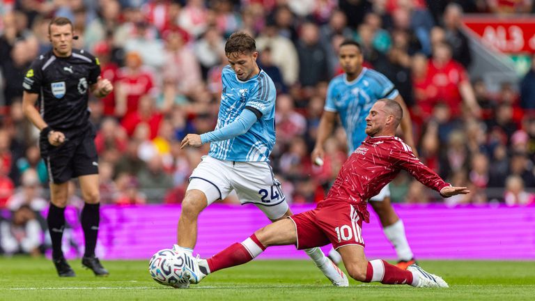 Liverpool gegen Nottingham
