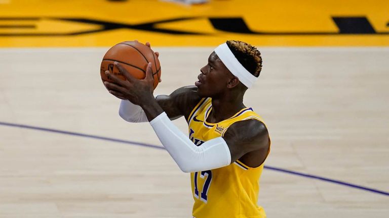 3. LOS ANGELES LAKERS: 2020 bis 2021 ; 67 Spiele absolviert