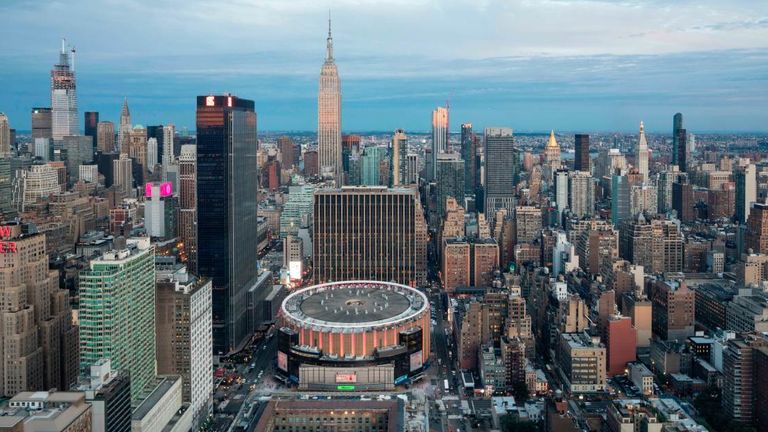 New York Knicks - Madison Square Garden, Kapazität: 19.812