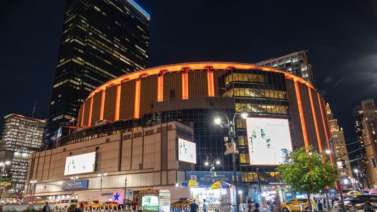 New York Rangers - Madison Square Garden, Kapazität: 18.006