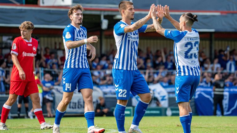 Der Bahlinger SC stellt Magdeburg vor keine Probleme.