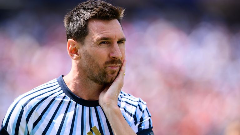 Lionel Messi trauert um seinen Vater.