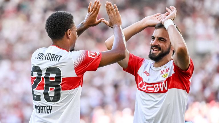 Jovan Milosevic (r.) wird den VfB Stuttgart wohl noch verlassen.