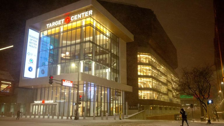 Minnesota Timberwolves - Target Center, Kapazität: 18.024